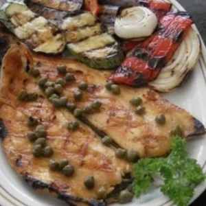 Trucha Grillé a la manteca negra